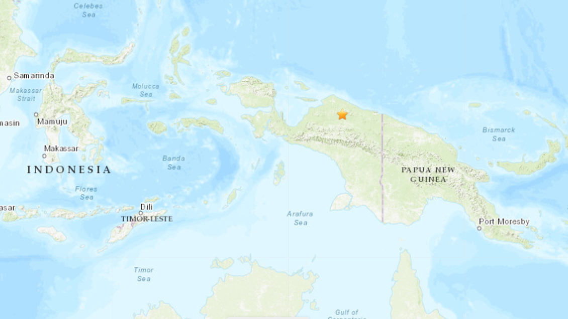 Un sismo de magnitud 6,1 sacudió el este de Indonesia