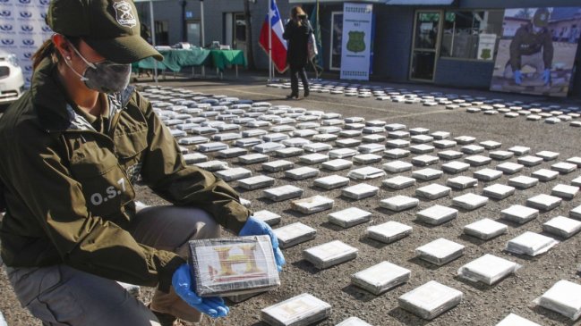 Venía hasta con logo: Operativo logró la incautación de 530 kilos de cocaína pura