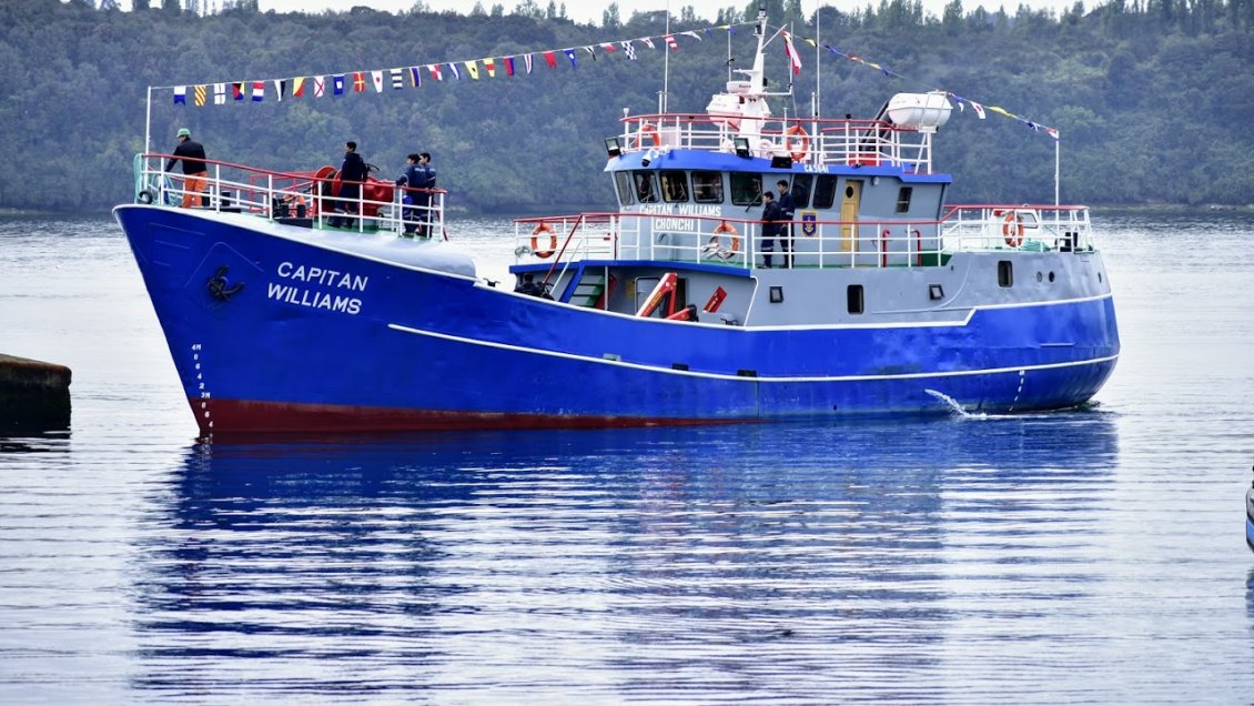 Buque escuela estuvo a la deriva con 15 alumnos de instituto de Chiloé