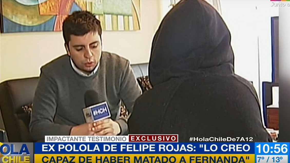 Ex polola del detenido por crimen de Fernanda Maciel: 