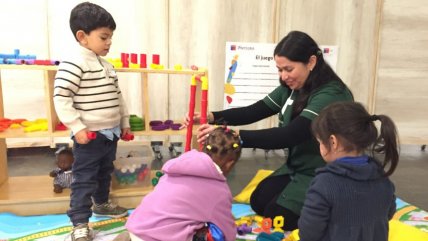   Niños de jardines Integra prueban y eligen su próximo material educativo 