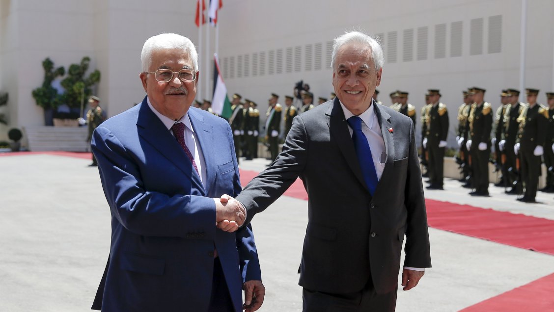 Piñera a Palestina e Israel: 