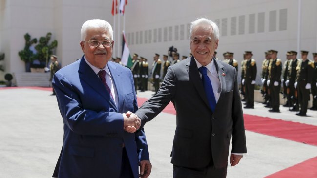Piñera a Palestina e Israel: 
