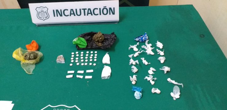 Desbaratan microtráfico de drogas al interior de la Cárcel de Chillán