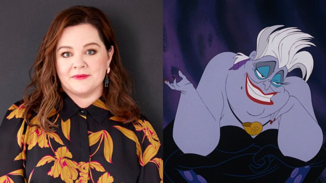 Melissa McCarthy negocia para interpetar a Ursula en nueva versión de 
