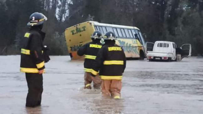 Aumentan a 171 las viviendas anegadas en la Región del Ñuble