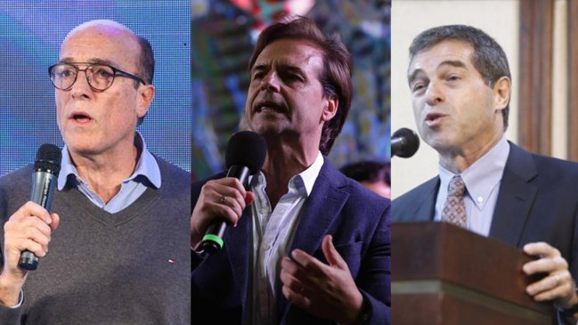  Martínez, Lacalle y Talvi pugnarán en octubre por la Presidencia de Uruguay  