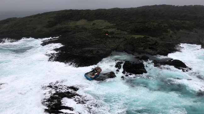 Sistema frontal obligó a cerrar puertos en Los Lagos y Aysén