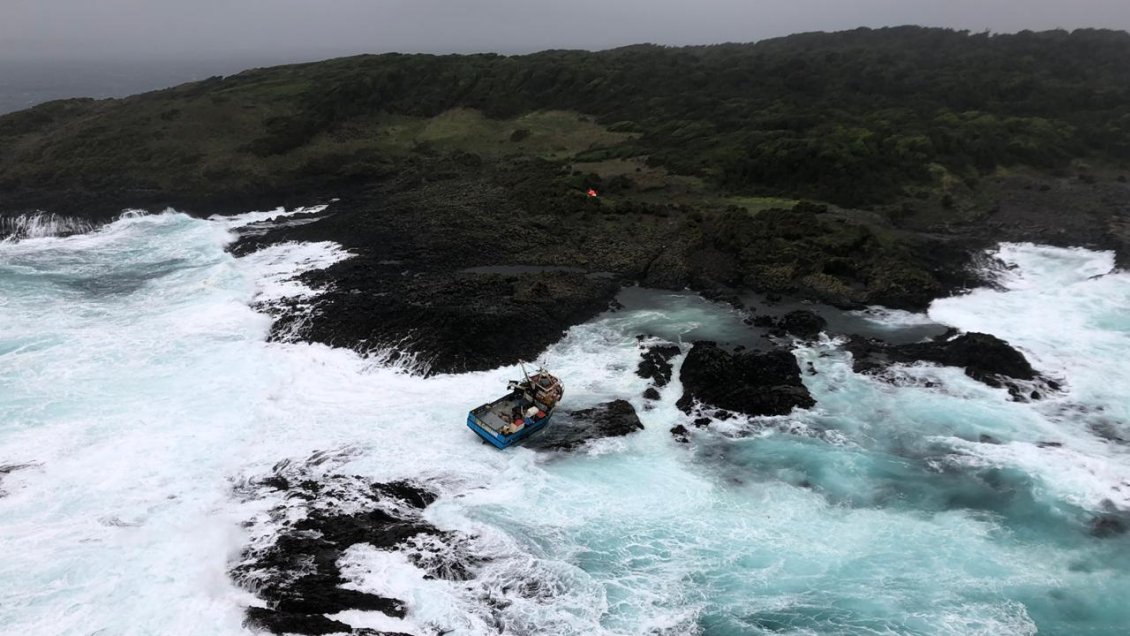 Sistema frontal obligó a cerrar puertos en Los Lagos y Aysén