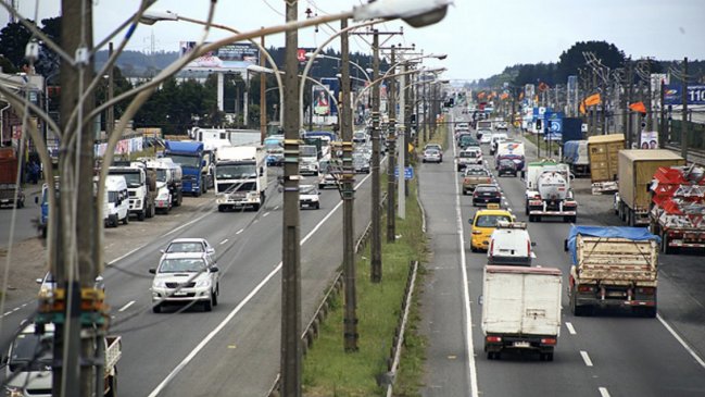 San Pedro de la Paz pidió que los camiones que pasan por la comuna lo hagan en 
