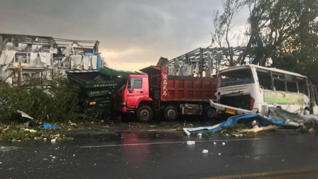 Potente tornado en el noreste de China dejó al menos seis muertos y unos 200 heridos