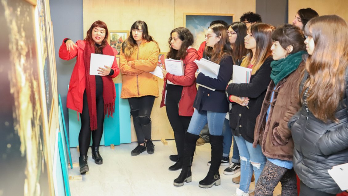 Sala itinerante del Museo Artequin se exhibirá en la Universidad de O'Higgins