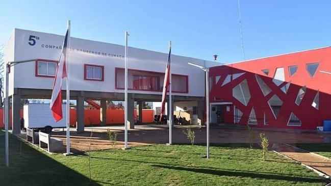 Bomberos inauguró nuevo cuartel en Nancagua: Beneficiará a más de tres mil personas