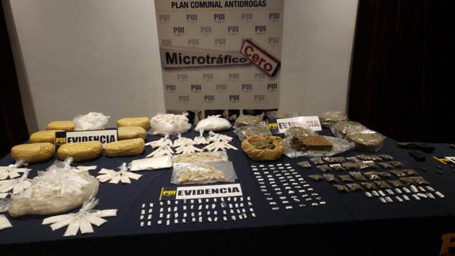 Alto Hospicio: PDI desarticuló 36 puntos de microtráfico en un año