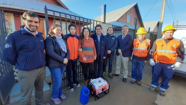 Entregan generadores a paciente electrodependientes de Ñuble