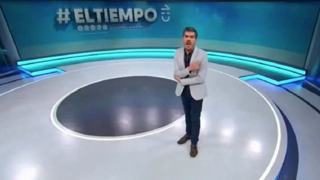 Meteorólogo de Chilevisión ironizó con 