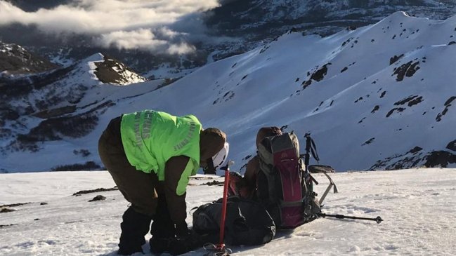 Rescataron a mujer que se extravió realizando senderismo en Nevados de Chillán