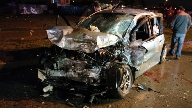 Un muerto dejó violento accidente de tránsito en Punta Arenas