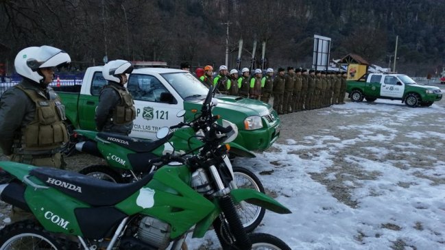 Invierno Seguro: Carabineros refuerza sus servicios en la cordillera de Ñuble