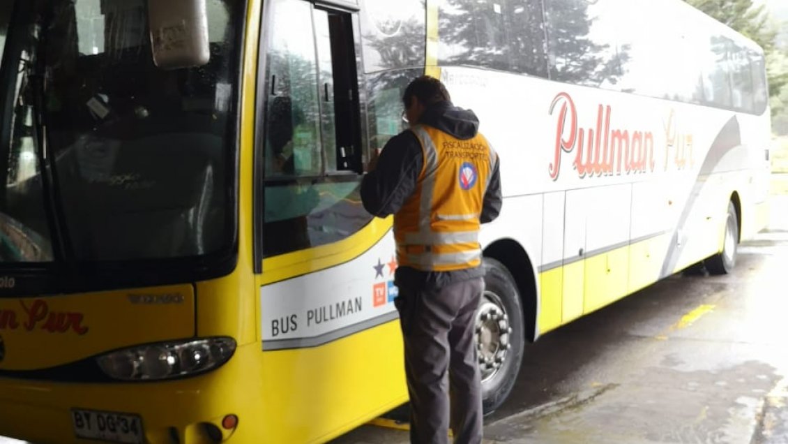 La Araucanía: Aumentan fiscalización a buses por festividad de la Virgen del Carmen