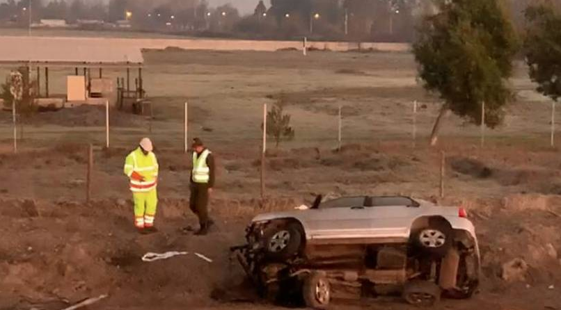 Fiscal confirmó alcohol en conductor protagonista de accidente en bypass Rancagua
