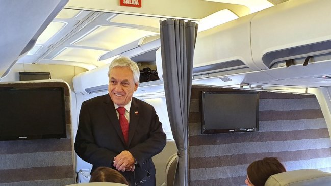 Presidente Piñera toma días administrativos para viaje privado a EEUU