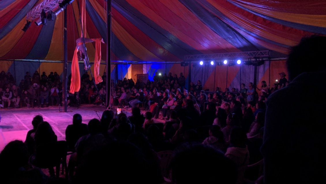 Más de 2.000 personas fueron parte de la séptima versión del Carnavalón Teatral en Arica