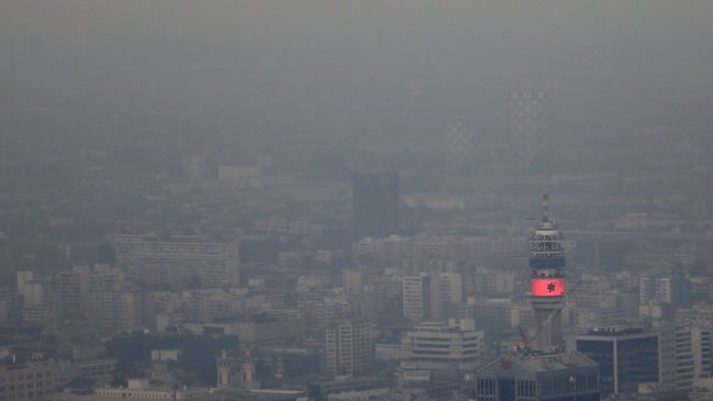 Intendencia Metropolitana decretó alerta ambiental para este sábado