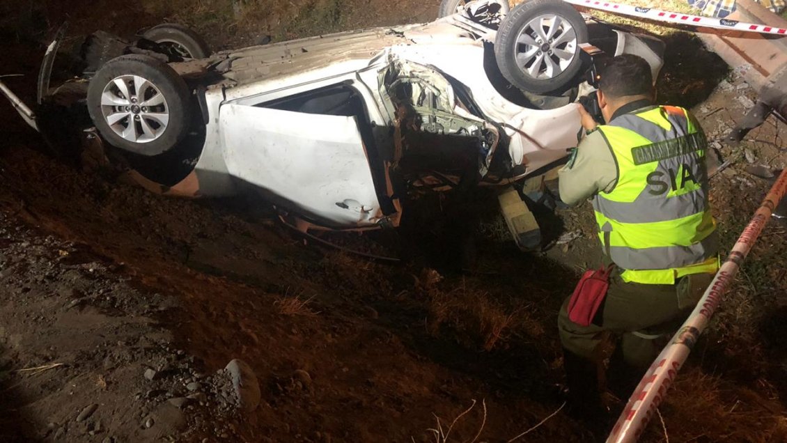 Accidente de tránsito en Ñuble dejó una persona fallecida