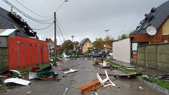Talcahuano: Lanzan programa de apoyo para familias afectadas por el tornado
