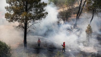  Incendio en Portugal consume miles de hectáreas  