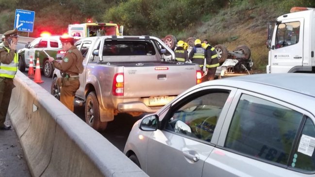 Aspirante a Carabineros quedó en riesgo vital tras accidente en Lota