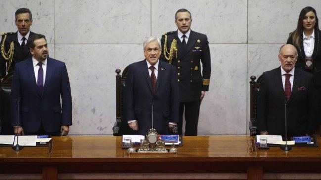 Líderes del Congreso en su Cuenta Pública: Reducir parlamentarios no es acertado ni mejora la confianza