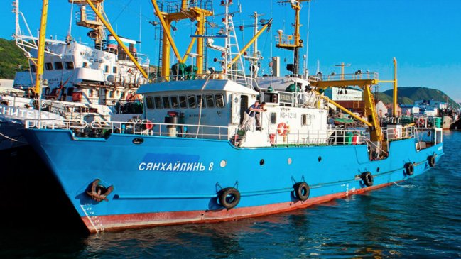 Corea del Norte mantiene retenido un barco pesquero ruso