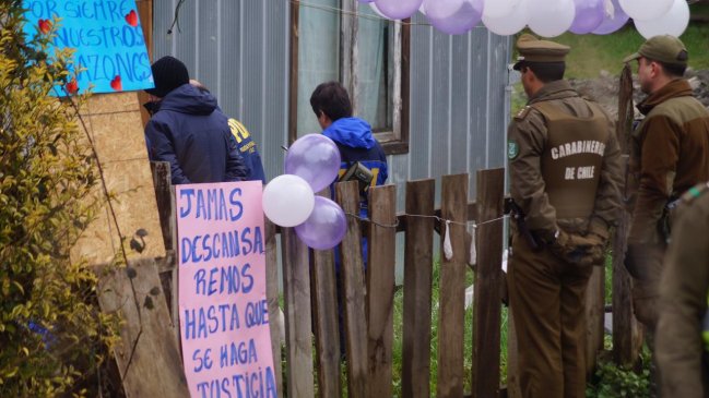 Reconstituyen escena en investigación por doble homicidio y femicidio frustrado en Mariquina