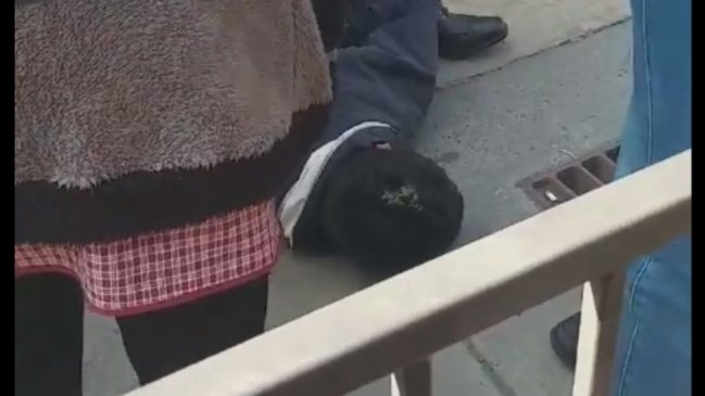 Captan detención ciudadana de sujeto acusado de querer secuestrar un niño