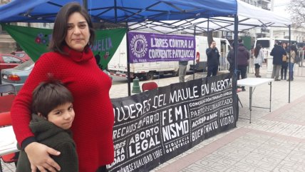  Feria por el aborto libre en Talca  