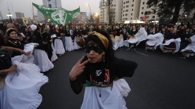 Miles de mujeres ocuparon la Alameda en la Marcha por el aborto libre