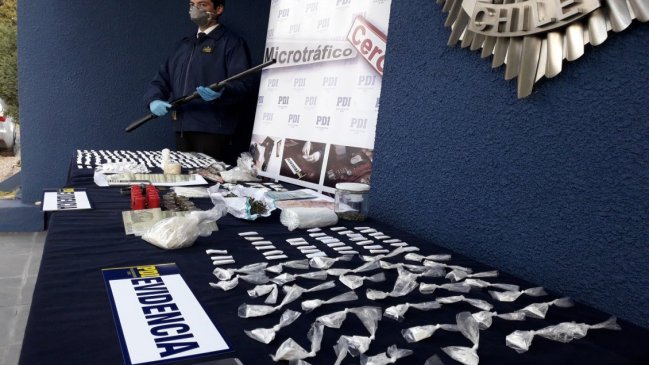 Desbaratan dos clanes familiares acusados de microtráfico en sector oriente de Chillán