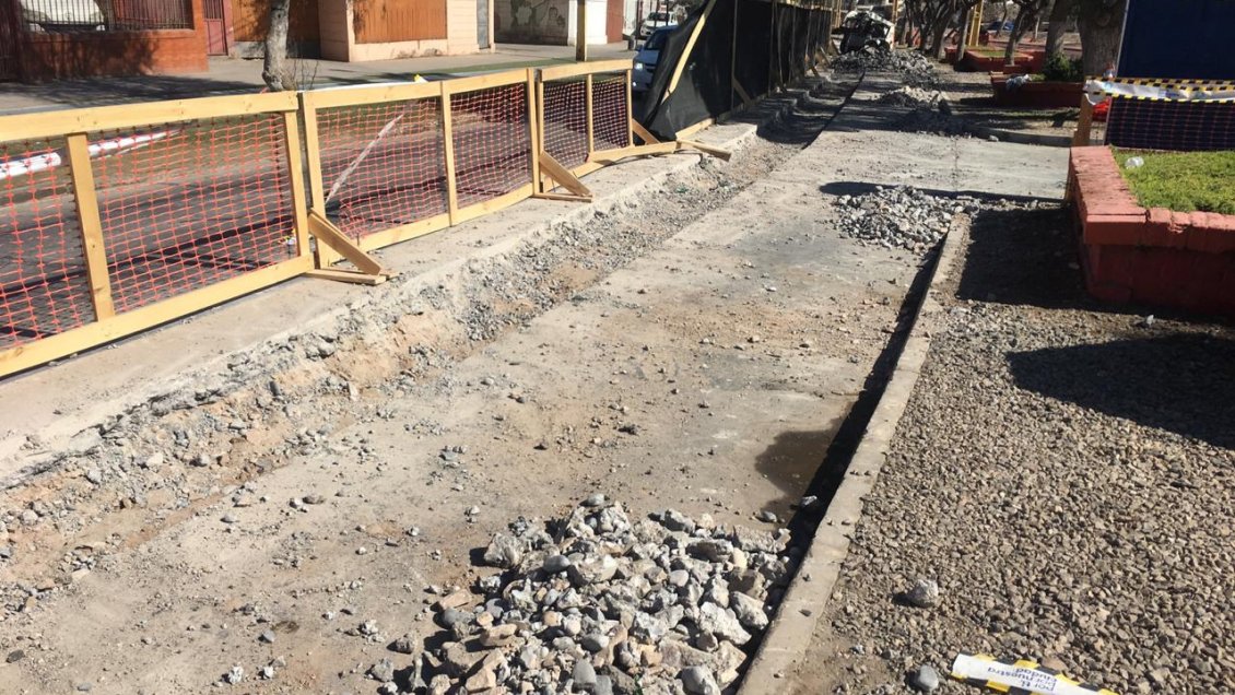 Empresa sanitaria interviene calles de Copiapó para renovar tuberías