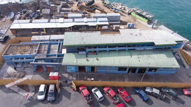 Obras del terminal pesquero de Huasco presentan un 50% de avance