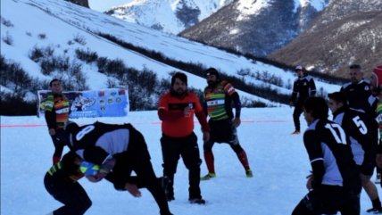  El Seven de las Nieves de rugby realizado en Aysén  