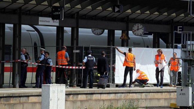 Un niño murió tras ser arrojado a la línea y atropellado por un tren en Alemania