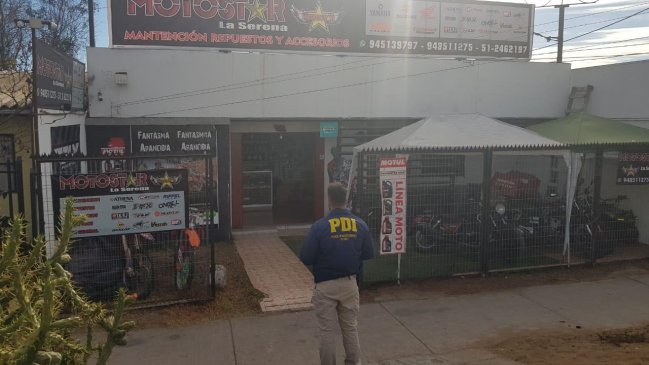 Local de motos sufrió millonario robo en La Serena