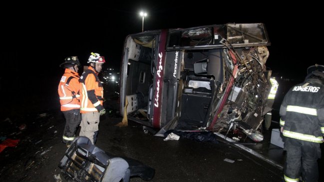 Accidente en Ruta 5 Sur: Seis pacientes continúan graves en el Hospital de Rancagua