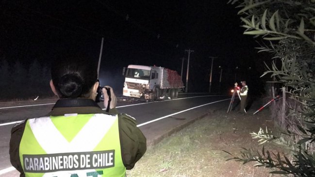 Tres personas murieron en accidentes de tránsito en Ñuble el fin de semana