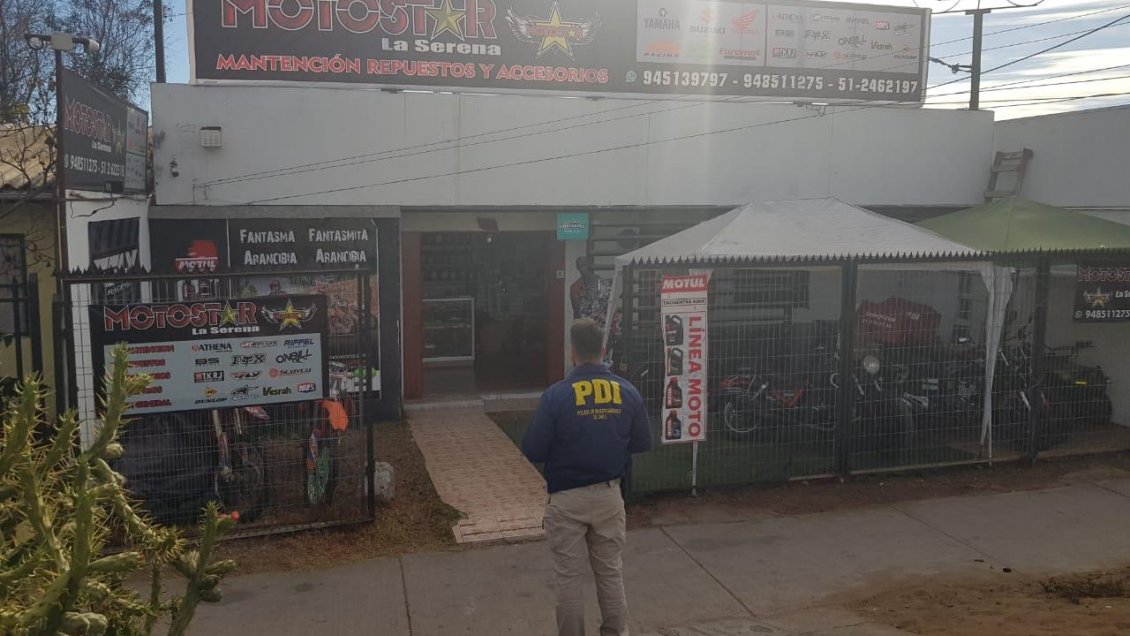 Local de motos sufrió millonario robo en La Serena