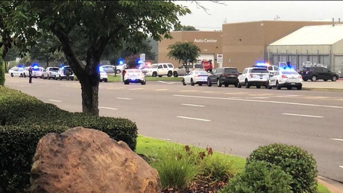 Tiroteo dejó al menos dos muertos en supermercado Walmart de Estados Unidos