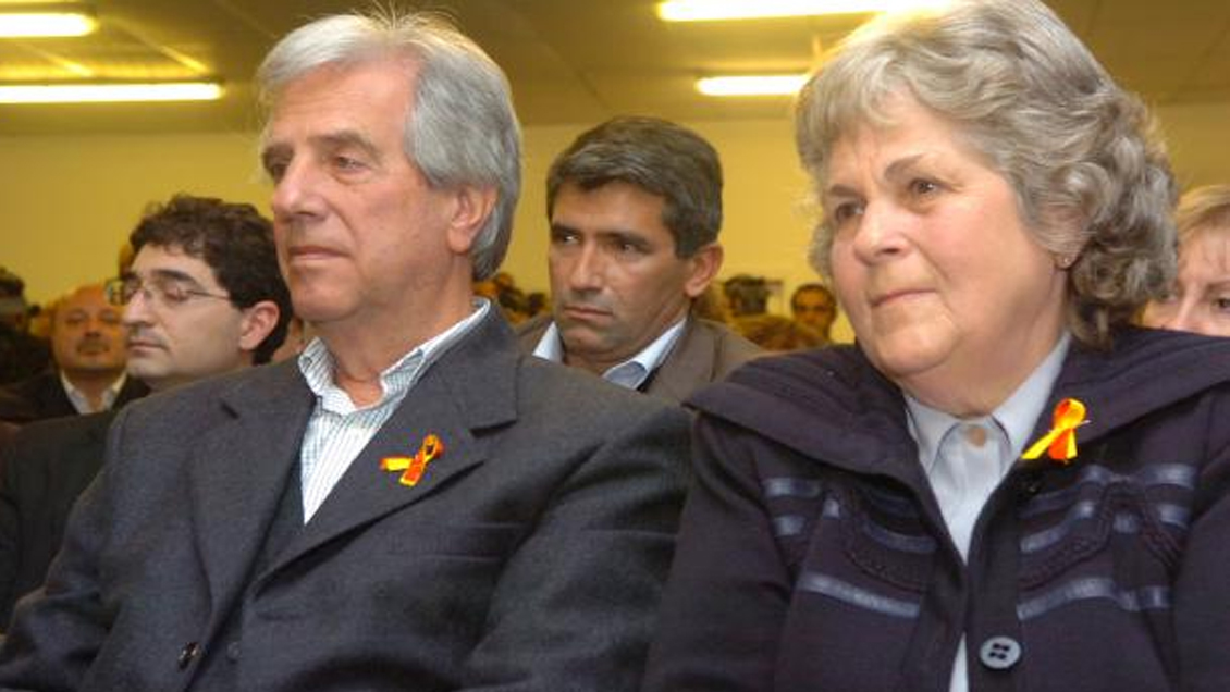 Murió María Auxiliadora Delgado, la esposa del presidente uruguayo Tabaré Vázquez
