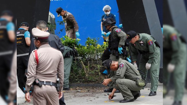 Explosión de bombas en Bangkok deja múltiples heridos